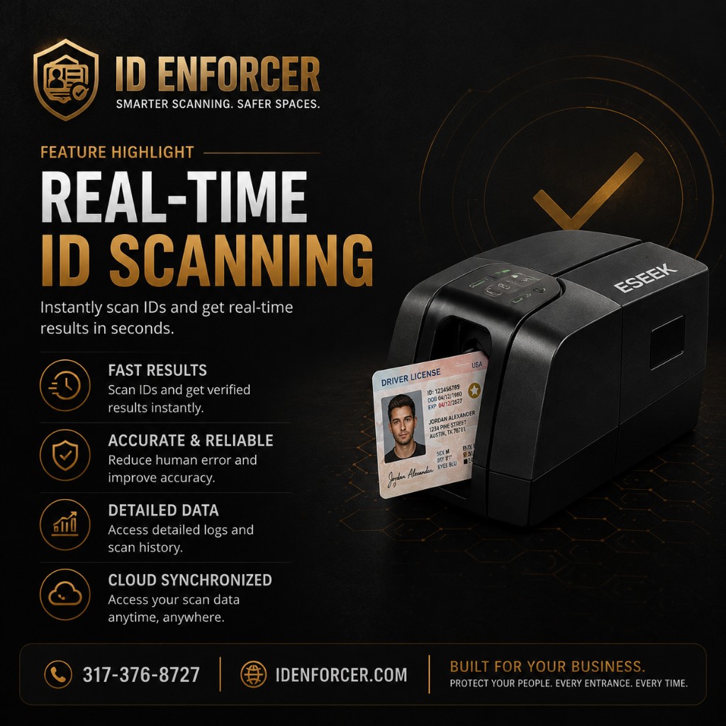 IDEnforcer real-time ID scanning